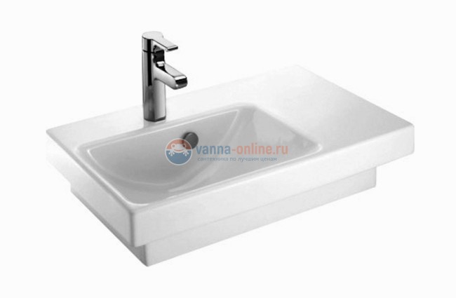 Раковина Jacob Delafon Odeon Up Е4757 65*40 см, с правым крылом