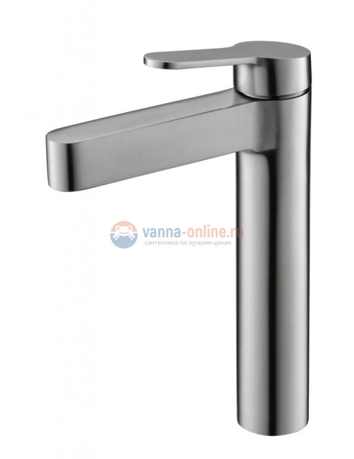 Смеситель Belbagno Delta DEL-LMC-IN для накладных раковин, сатин Смеситель Belbagno Delta DEL-LMC-IN для накладных раковин, сатин