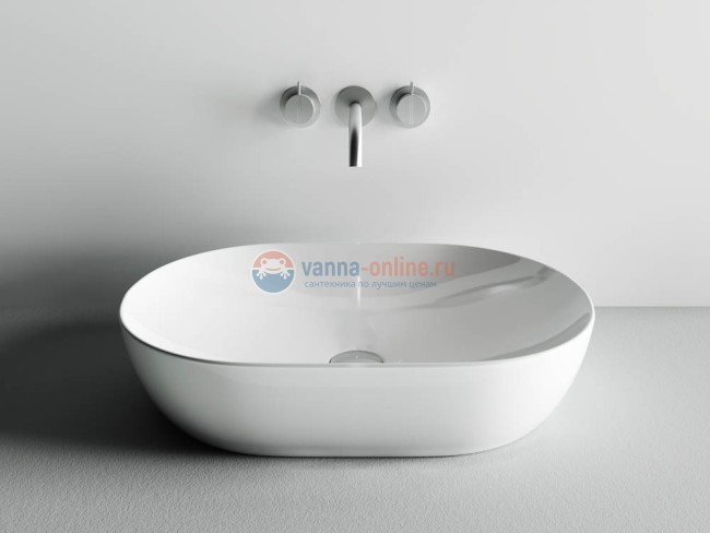 Раковина Ceramica Nova CN5009 60x41.5x13.5 см накладная овальная
