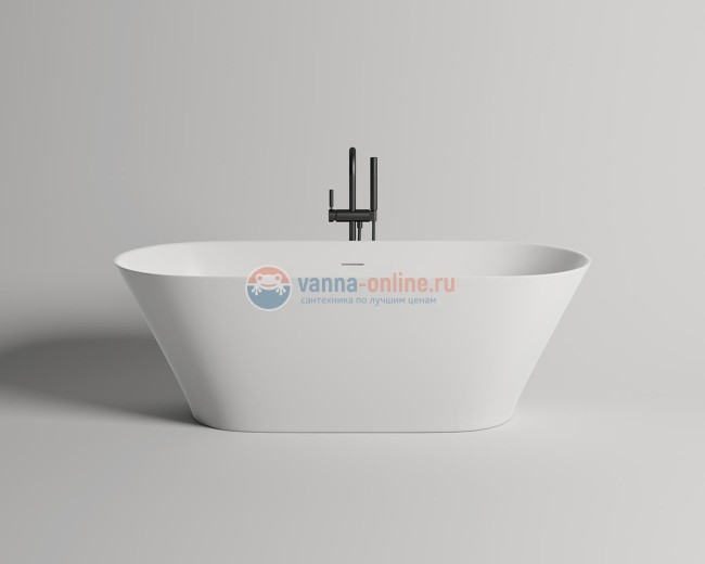 Ванна отдельностоящая из литьевого мрамора Salini Mona S-SENSE 170x72x58,5 102912G белая глянцевая Ванна отдельностоящая из литьевого мрамора Salini Mona S-SENSE 170x72x58,5 102912G белая глянцевая