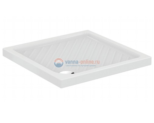 Поддон Vidima 90 x 90 см,  W833361 керамический, квадратный