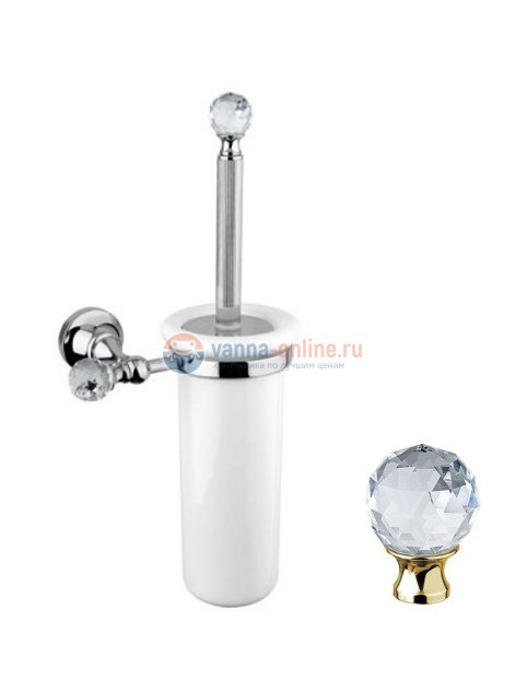 Ершик Cezares Olimp TB-01-M цвет хром, ручки металл Ершик Cezares Olimp TB-01-M цвет хром, ручки металл