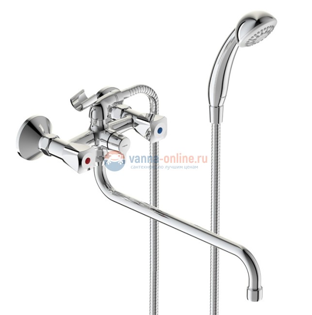 Смеситель для ванны и душа Vidima Practic BA343AA, хром Смеситель для ванны и душа Vidima Practic BA343AA, хром