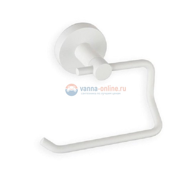 Держатель туалетной бумаги Bemeta White 104112044 14 x 9 x 9.5 см без крышки, белый