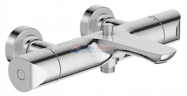 Смеситель Jacob Delafon Villette E23721-CP для ванны и душа, термостатический, хром Смеситель Jacob Delafon Villette E23721-CP для ванны и душа, термостатический, хром