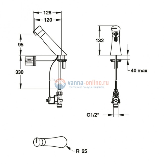 Кран бесконтактный Presto Neo 57034