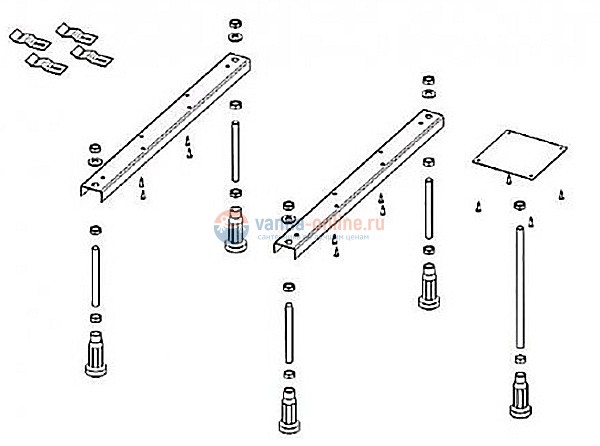 Ножки для акриловой ванны Riho Petit POOTSET12