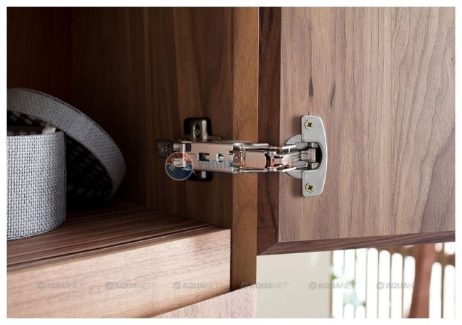 Шкаф-пенал Aquanet Нью-Йорк 35 00203956, цвет орех