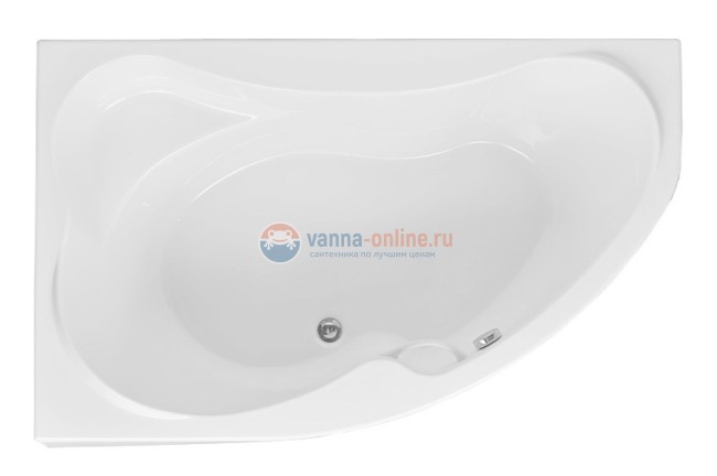 Ванна акриловая Aquanet Capri 160 x 100 см