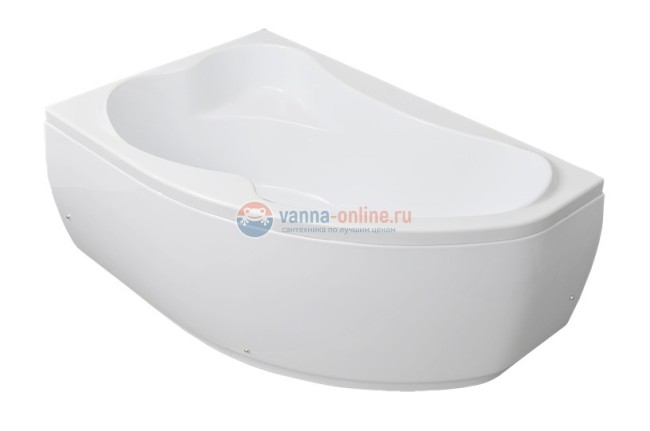 Ванна акриловая Aquanet Capri 160 x 100 см