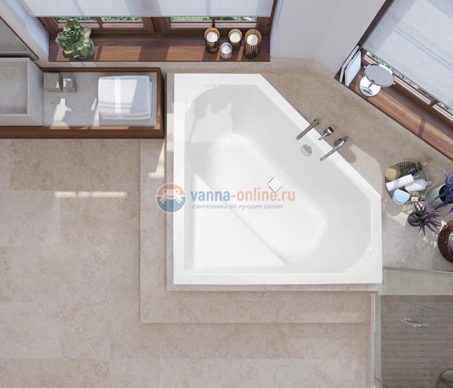 Акриловая ванна Vagnerplast Cavallo Corner 140 x 140 см
