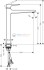 Смеситель Hansgrohe Metropol 32512700 для раковины, белый матовый