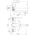 Смеситель для раковины Ideal Standard CERAFLEX B1717AA