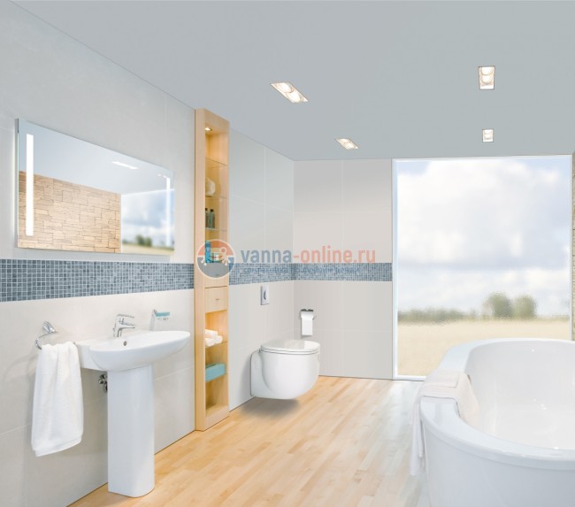 Накладная панель Grohe Skate Air 38505SH0, вертикальная, белая