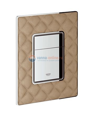 Кнопка смыва Grohe Skate Cosmopolitan 38913XP0, бежевая, хром