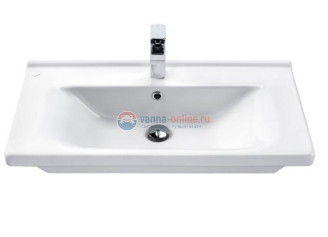 Раковина Акватон Миранда 1WH302251 80 x 45 x 19 см прямоугольная