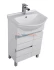 Тумба под раковину Aquanet Доминика 60 00171684, цвет фасада белый Тумба под раковину Aquanet Доминика 60 00171684, цвет фасада белый