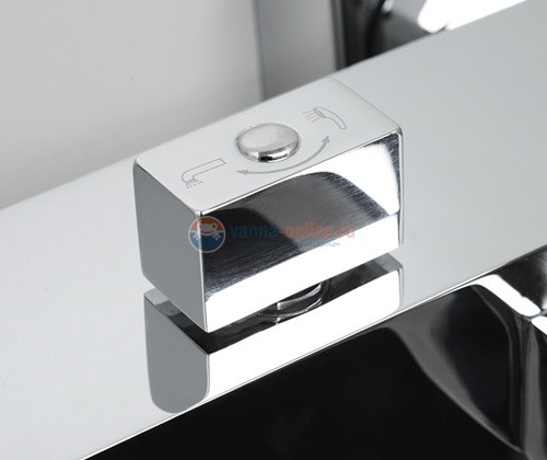 Смеситель WasserKRAFT Aller 1061 для ванны и душа с коротким изливом, хром Смеситель WasserKRAFT Aller 1061 для ванны и душа с коротким изливом, хром