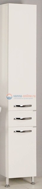 Шкаф-колонна Акватон Ария Н, 1A124303AA010, белый Шкаф-колонна Акватон Ария Н, 1A124303AA010, белый