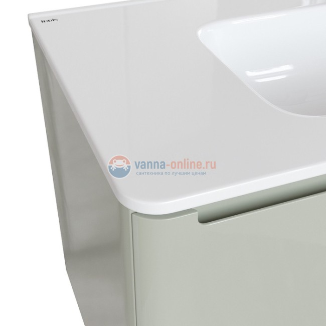 Тумба с раковиной Iddis Edifice EDI10G1i95K 100 см подвесная, фисташково-серая Тумба с раковиной Iddis Edifice EDI10G1i95K 100 см подвесная, фисташково-серая