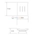 Мыльница WasserKRAFT Amper 5429BLACK