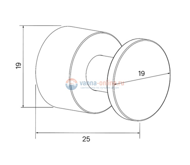 Комплект крючков Iddis HOK4SC0i41, 4 шт.