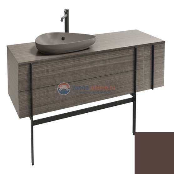 Тумба под раковину Jacob Delafon Nouvelle Vague 145 EB3044-F32, коричневый лед сатин