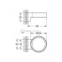 Держатель для стакана или мыльницы Grohe Selection 41027GL0, золото глянец