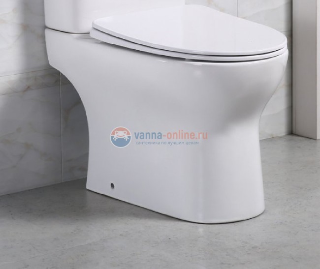 Чаша унитаза-компакта BelBagno Steam BB130CPR