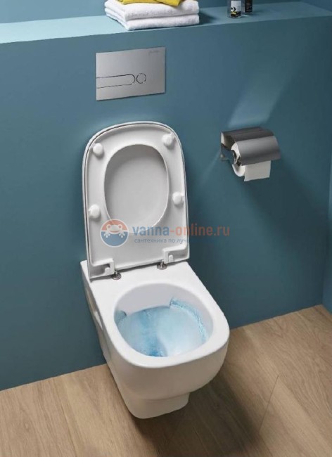 Подвесной унитаз Jacob Delafon Struktura EDE102-00, безободковый