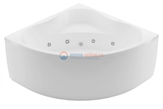 Ванна акриловая Aquanet Palau 00204021 140 x 140 см