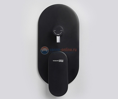 Встраиваемый комплект для душа WasserKRAFT A16777 с верхней душевой насадкой и лейкой