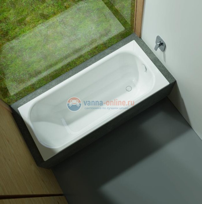 Ванна стальная Bette Form 2020 2947-000 AD, PLUS 170 х 75 х 42 см с шумоизоляцией, BetteGlasur® Plus, белая