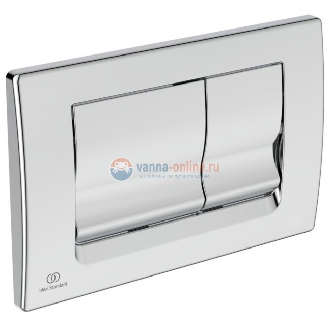 Промо-комплект 4 в 1 Ideal Standard с подвесным унитазом T007901 TESI AquaBlade® с сиденьем и крышкой T352701 TESI, встраиваемой инсталляцией R020467 PROSYS FRAME 120 M и механической панелью смыва R0108AA SOLEA M1