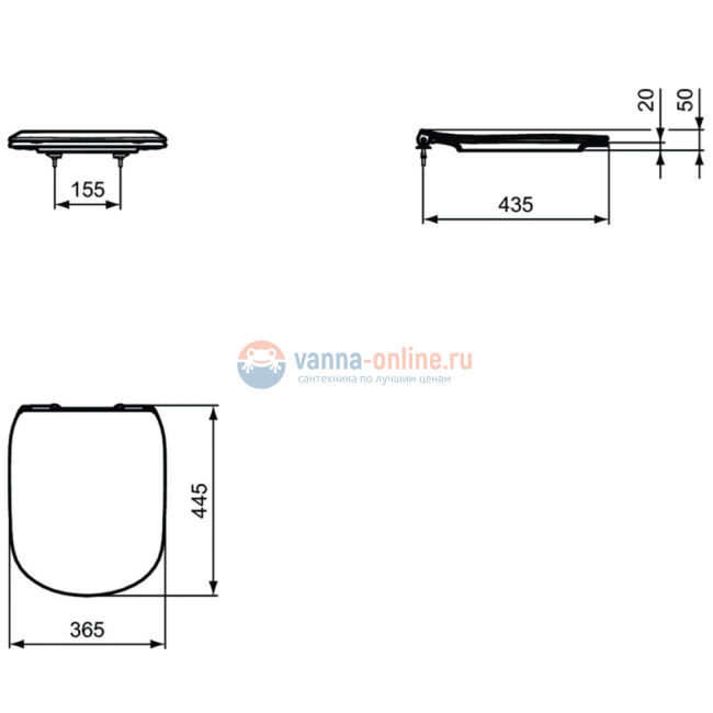 Промо-комплект 4 в 1 Ideal Standard с подвесным унитазом T007901 TESI AquaBlade® с сиденьем и крышкой T352701 TESI, встраиваемой инсталляцией R020467 PROSYS FRAME 120 M и механической панелью смыва R0108AA SOLEA M1