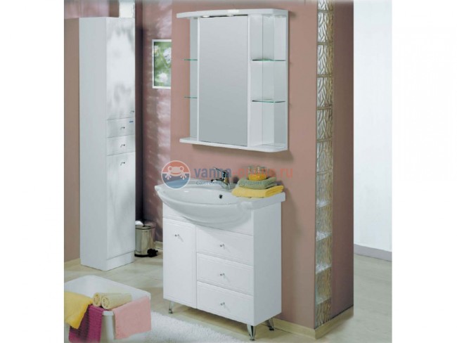 Тумба под раковину Акватон ЭМИЛИ-М-80, 1A056401EM010