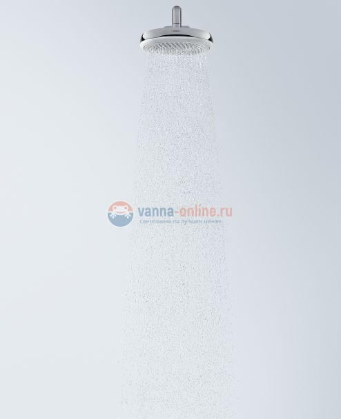 Верхний душ Hansgrohe Crometta 160 1 jet, белый/хром Верхний душ Hansgrohe Crometta 160 1 jet, белый/хром