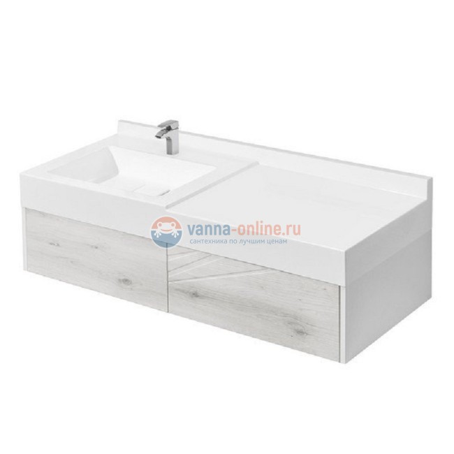 Раковина Акватон Сакура 120, 1A71893KSK010, белая