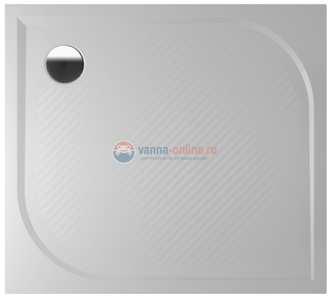 Поддон душевой Riho Kolping 80x100 см, DB31, из искусственного камня с сифоном и ножками