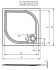 Поддон душевой Riho Kolping 80x100 см, DB31, из искусственного камня с сифоном и ножками