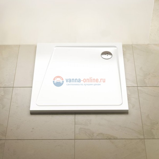 Поддон Ravak Perseus PRO-80 10° 80х80 см, XA054401010, из искусственного камня