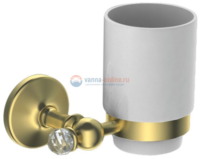 Стакан Art&Max Antic Crystal AM-2668SJ-Do, золото