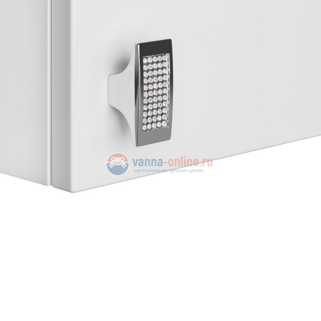 Зеркальный шкаф Iddis Rise RIS90W0i99, 90 см, цвет - белый Зеркальный шкаф Iddis Rise RIS90W0i99, 90 см, цвет - белый