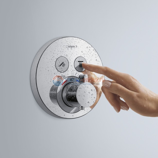 Термостат Hansgrohe Shower Select S, для 2 потребителей 15743000