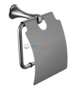 Держатель туалетной бумаги Lemark Standard LM2134C, с крышкой