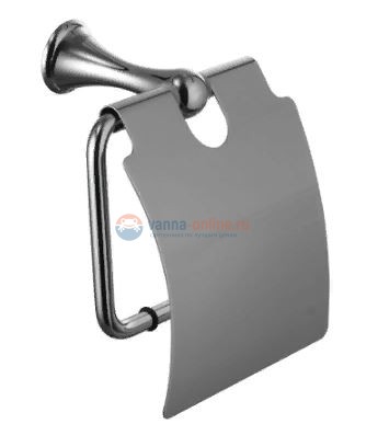 Держатель туалетной бумаги Lemark Standard LM2134C, с крышкой Держатель туалетной бумаги Lemark Standard LM2134C, с крышкой