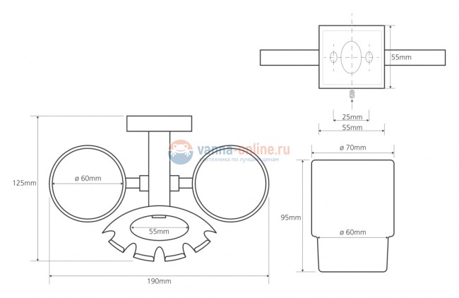 Стакан Bemeta Beta 132110042 Стакан Bemeta Beta 132110042