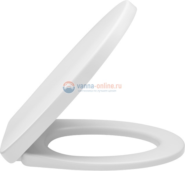 Крышка-сиденье Jacob Delafon E70002CO-00 для унитаза, Soft Close, белая Крышка-сиденье Jacob Delafon E70002CO-00 для унитаза, Soft Close, белая