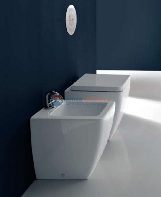 Kerasan Ego унитаз приставной 53см, белый