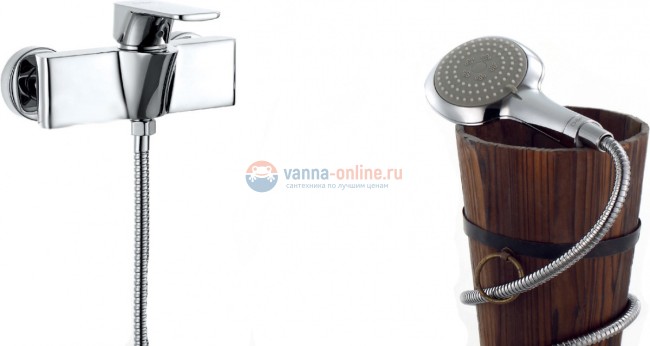 Смеситель D&K Berlin Freie DA1433101 для душа, хром Смеситель D&K Berlin Freie DA1433101 для душа, хром